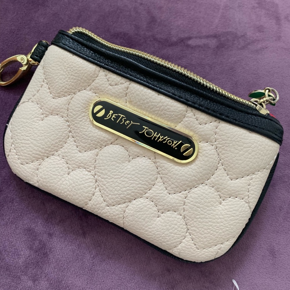 Cute small coin purse! Betsy Johnson